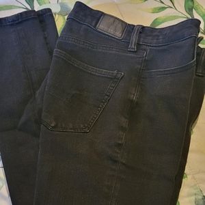 Women's American Eagle 2 Long black skinny jeans "the Dream Jean"